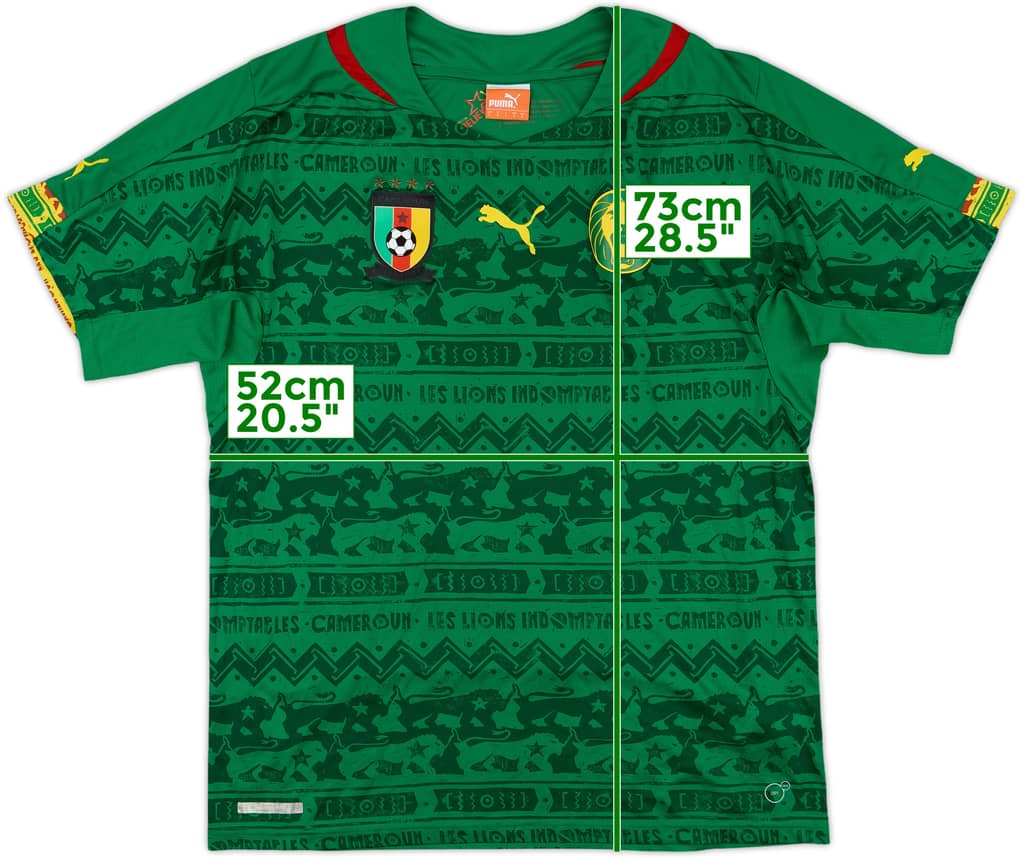 2014-16 Cameroon Home Shirt - 7/10 - (L)