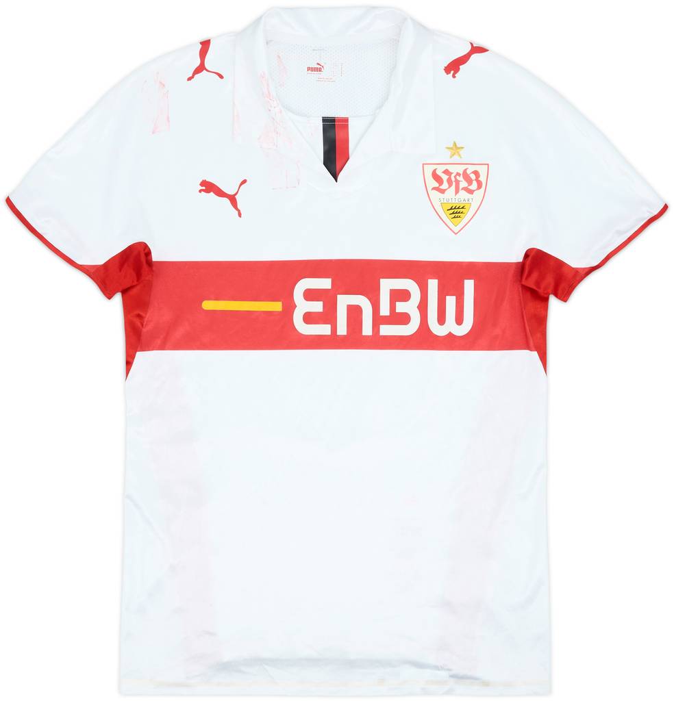 2008-09 Stuttgart Player Issue Home Shirt - 4/10 - (M)