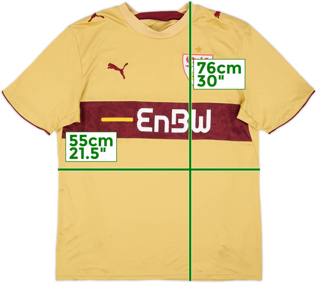 2006-07 Stuttgart Third Shirt - 8/10 - (L)