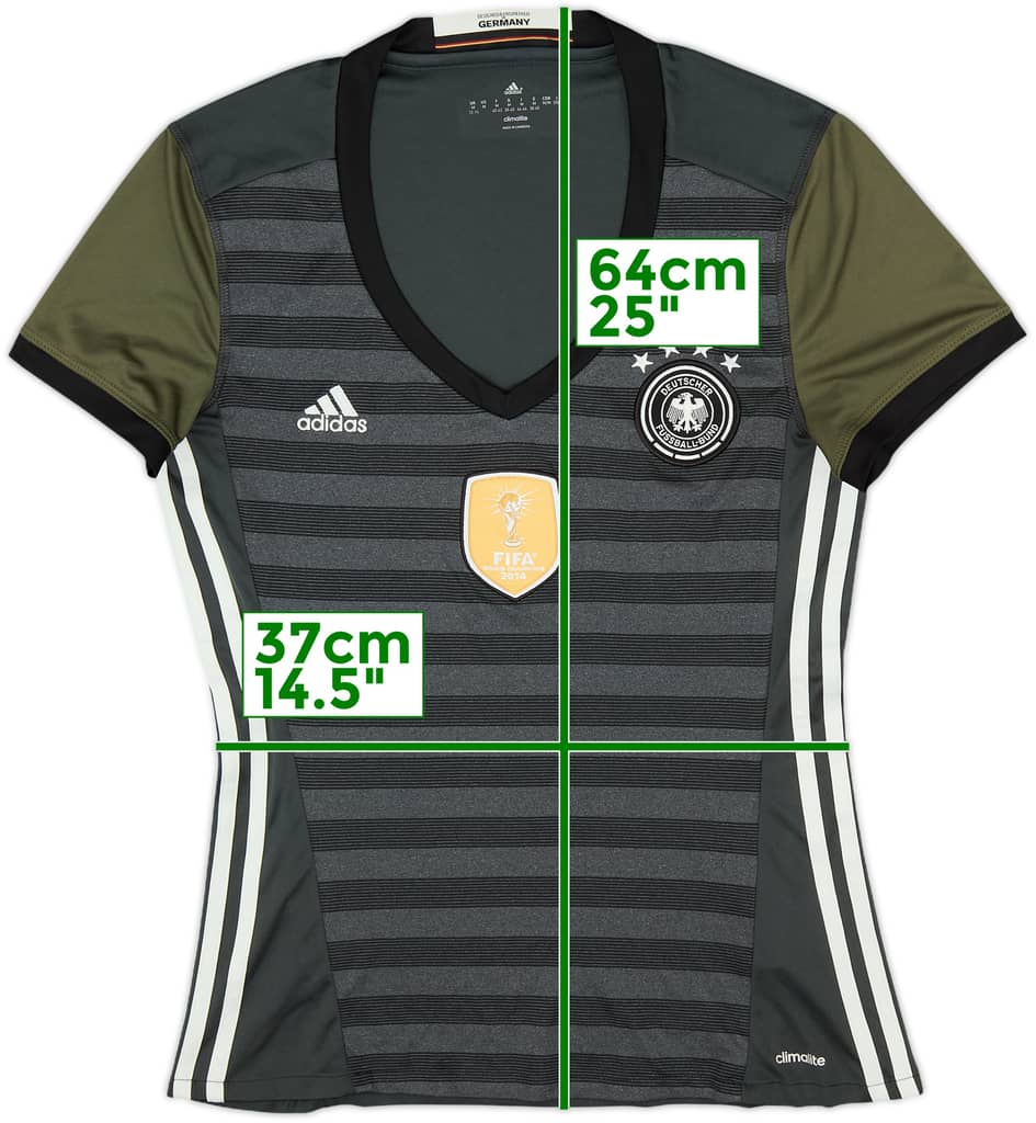 2015-17 Germany Away Shirt - 10/10 - (Women's M)