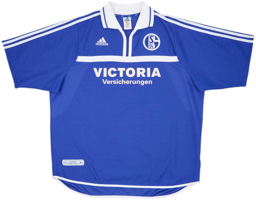 2001-02 Schalke Home Shirt - 8/10 - (XXL)