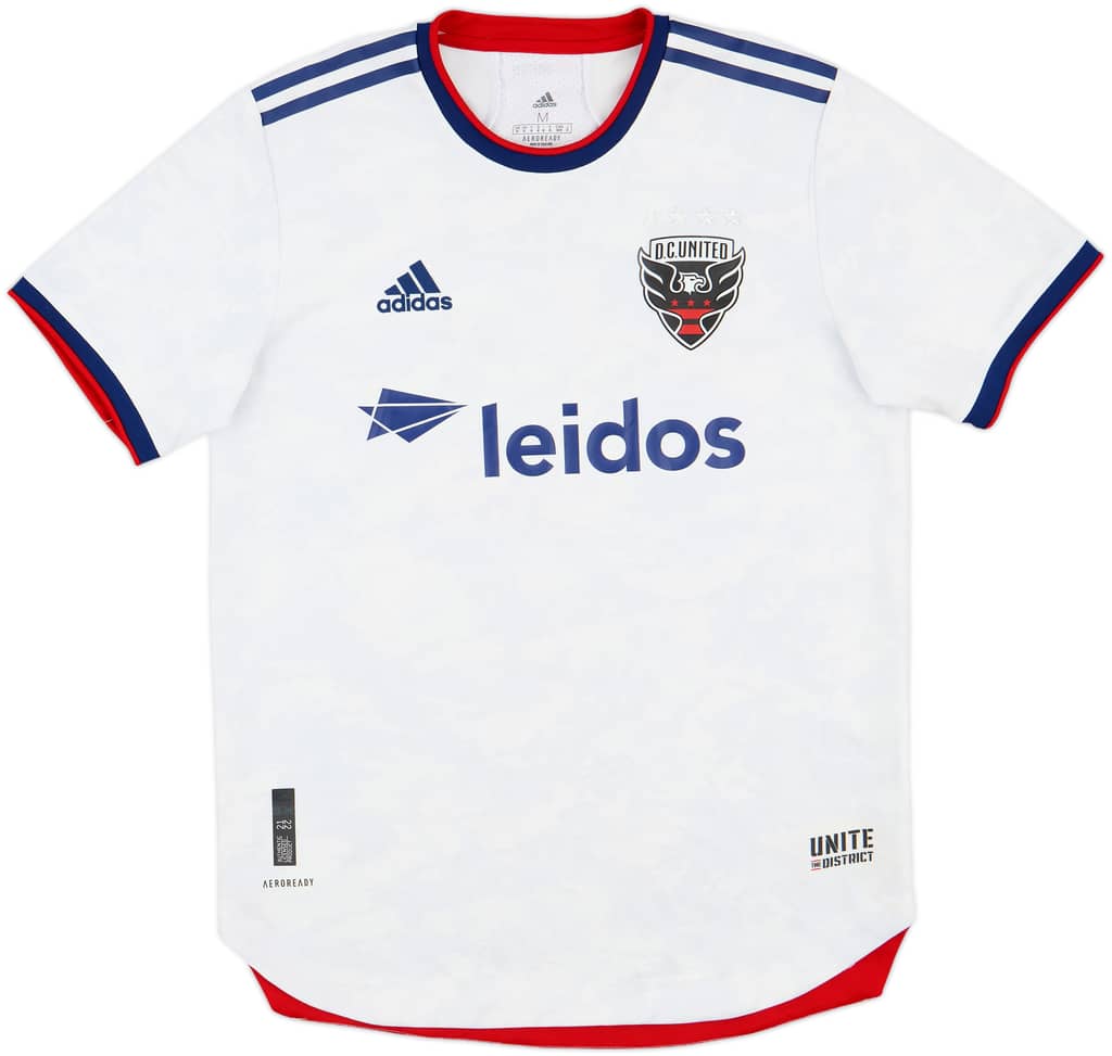 2021-22 DC United Authentic Away Shirt - 10/10 - (M)
