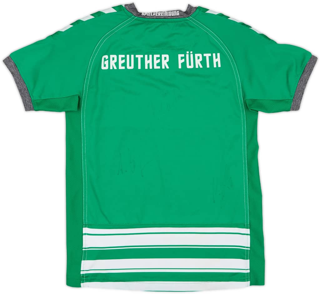 2013-14 Greuther Furth Signed Home Shirt - 6/10 - (M.Boys)