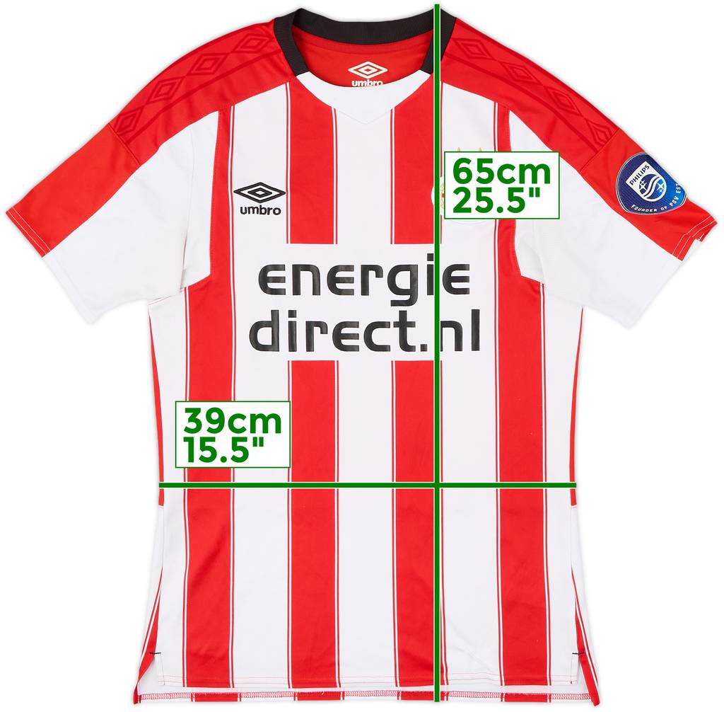 2017-18 PSV Home Shirt - 7/10 - (S)