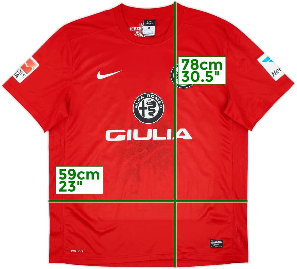 2015-16 Eintracht Frankfurt Limited Edition Fourth Shirt - 9/10 - (XL)