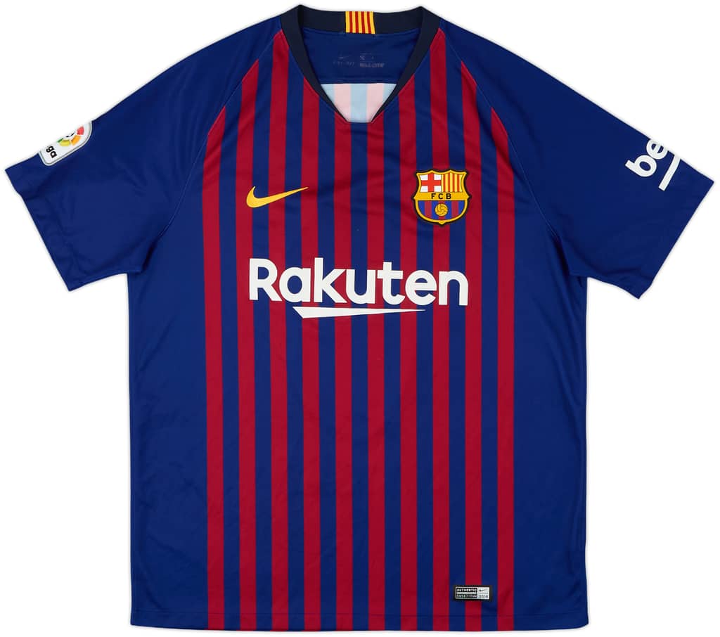2018-19 Barcelona Home Shirt Arthur #8 - 8/10 - (L)