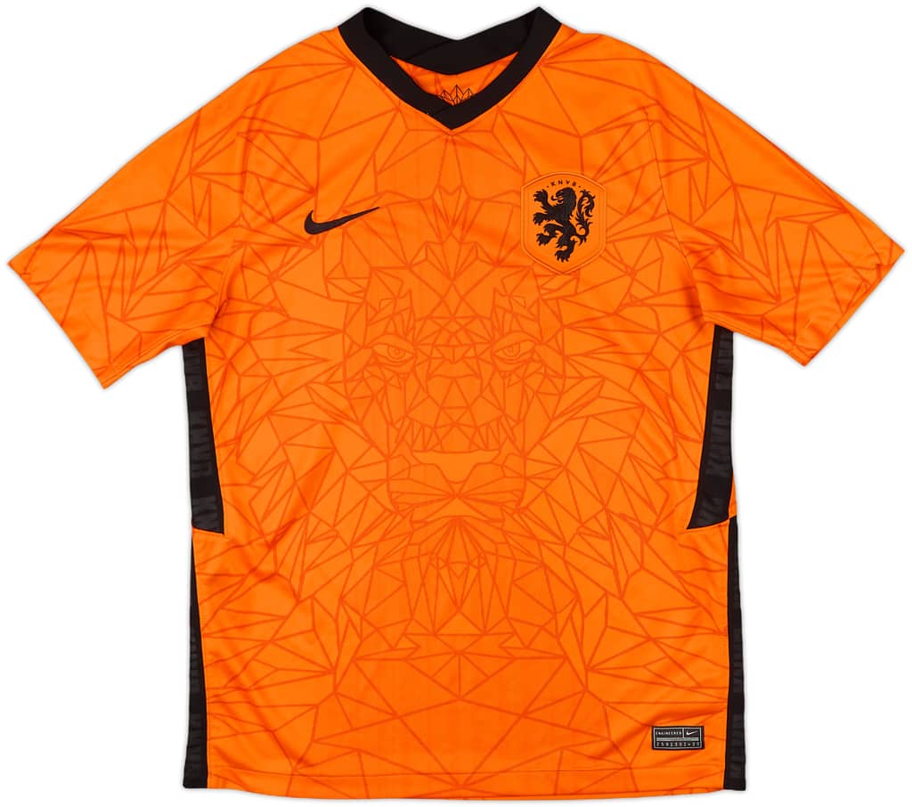 2020-21 Netherlands Home Shirt - 8/10 - (XL.Boys)