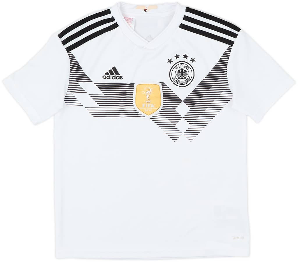 2018-19 Germany Home Shirt - 8/10 - (M.Boys)