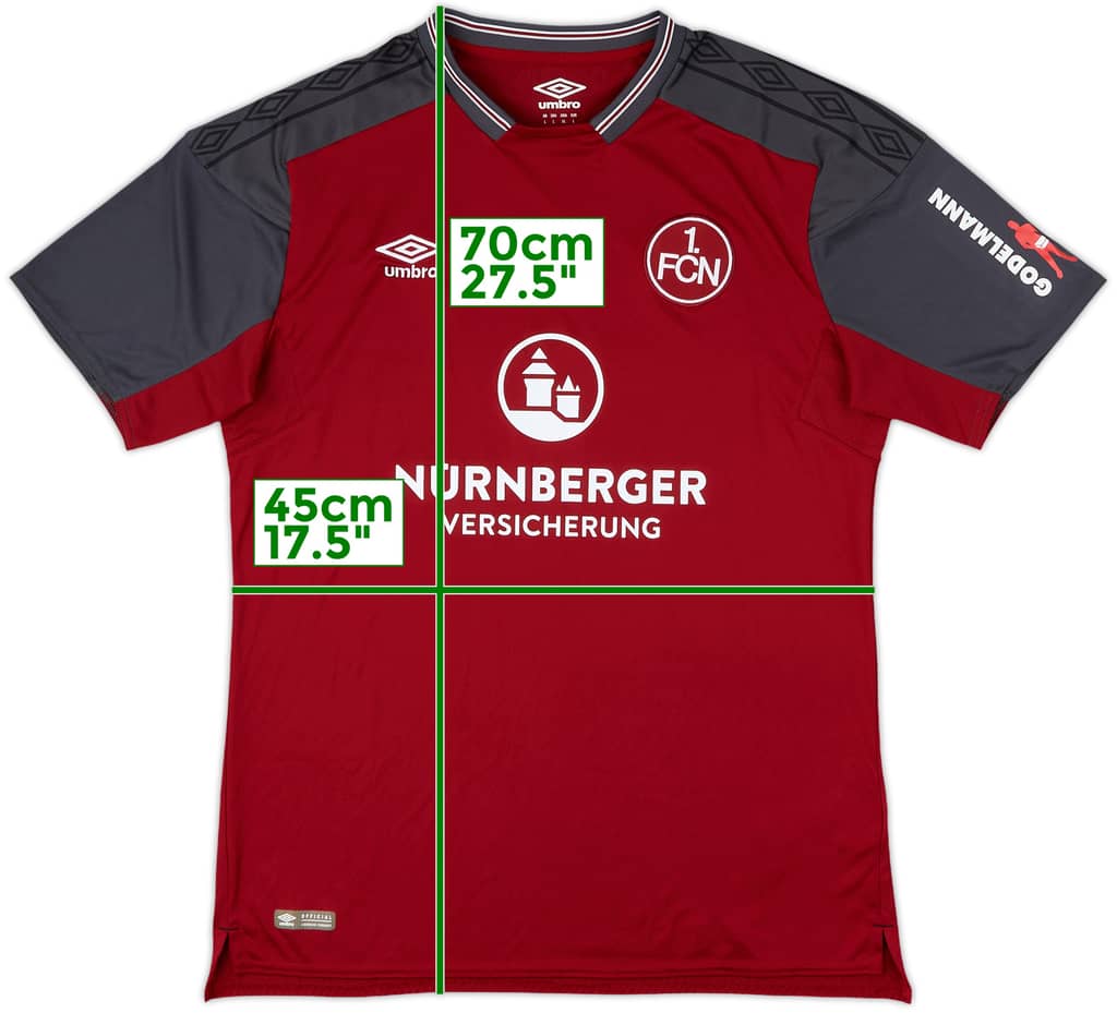 2017-18 Nurnberg Home Shirt - 9/10 - (L)