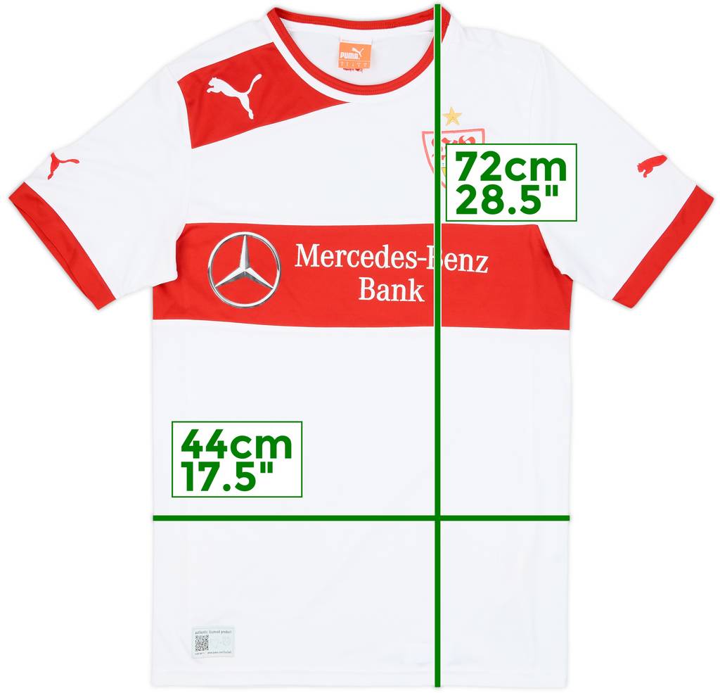 2012-13 Stuttgart Home Shirt - 7/10 - (S)