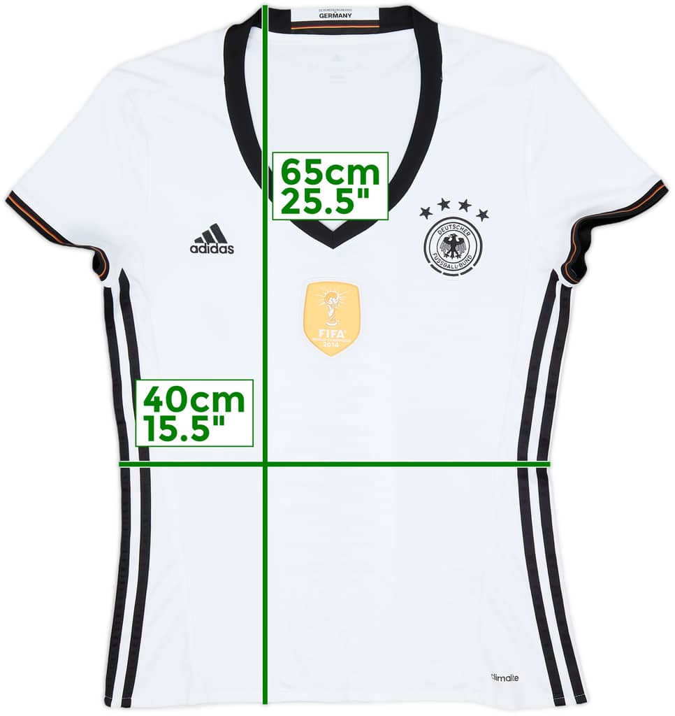 2015-16 Germany Home Shirt - 9/10 - (Women's M)