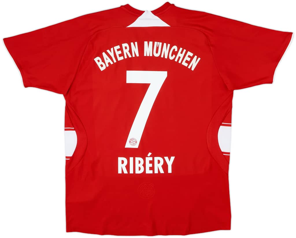 2008-09 Bayern Munich Home Shirt Ribery #7 - 8/10 - (XL.Boys)
