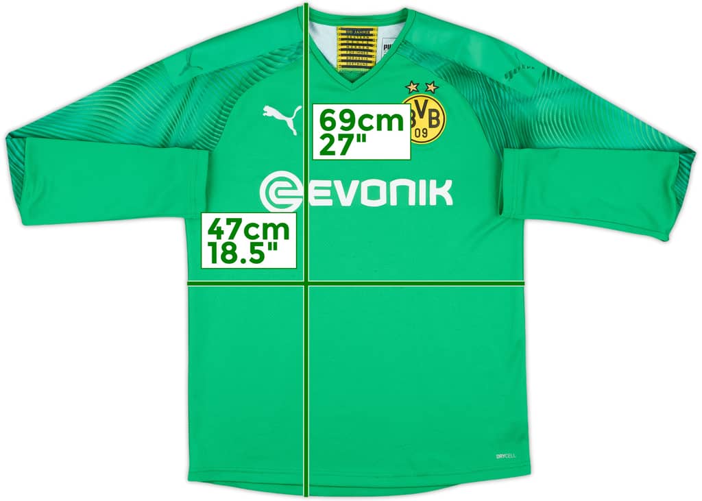 2019-20 Borussia Dortmund GK Shirt - 7/10 - (XL.Boys)