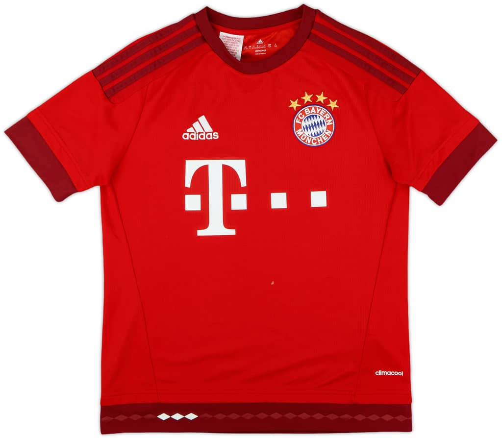2015-16 Bayern Munich Home Shirt - 8/10 - (L.Boys)
