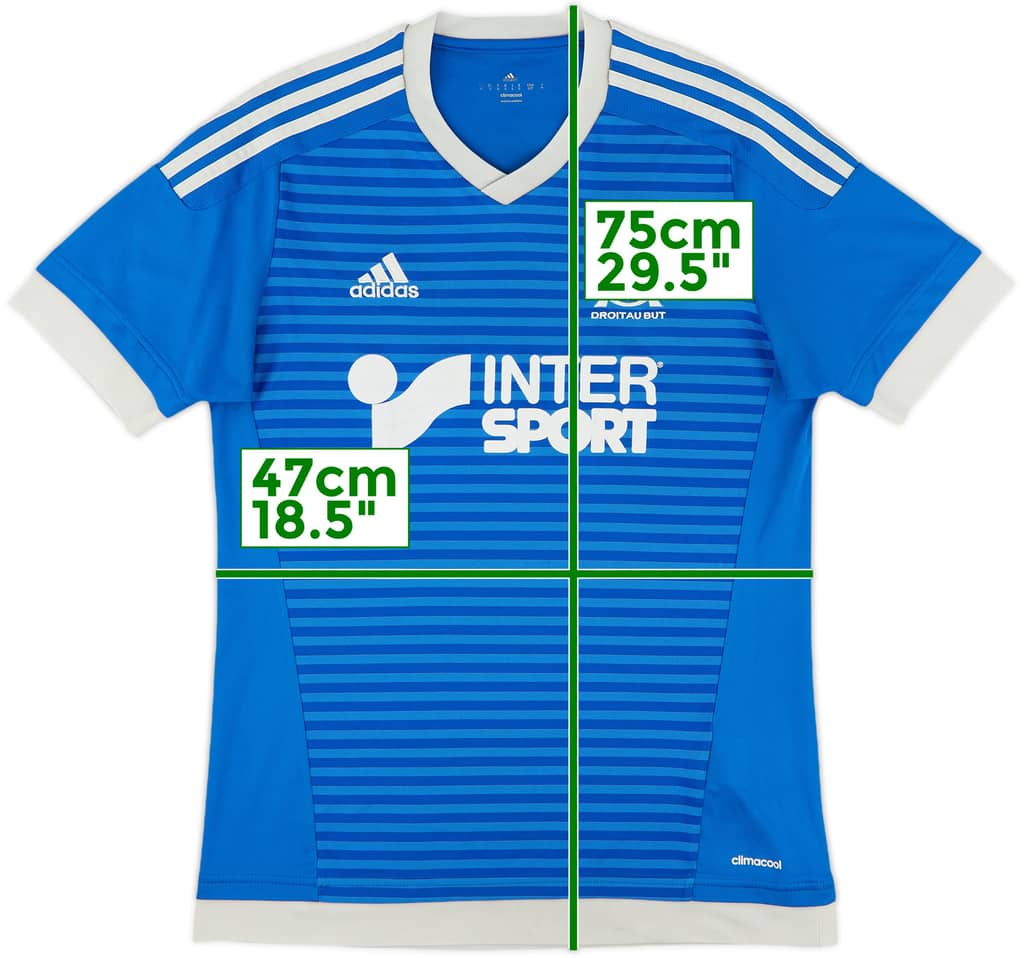 2015-16 Olympique Marseille Third Shirt - 6/10 - (S)