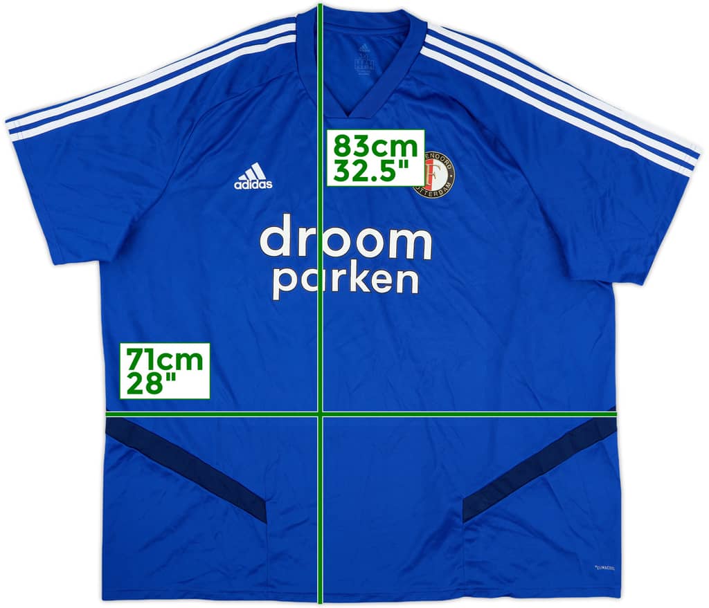 2019-20 Feyenoord adidas Training Shirt - 9/10 - (3XL)