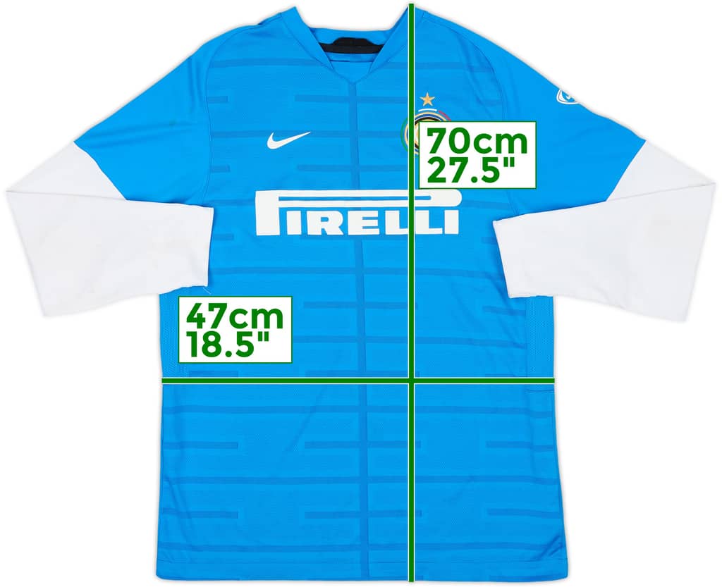 2009-10 Inter Milan Nike Training L/S Shirt - 6/10 - (XL.Boys)