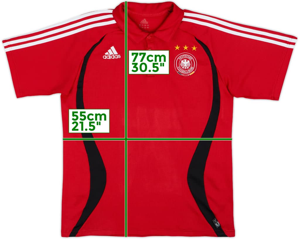 2005-07 Germany adidas Polo Shirt - 8/10 - (L)