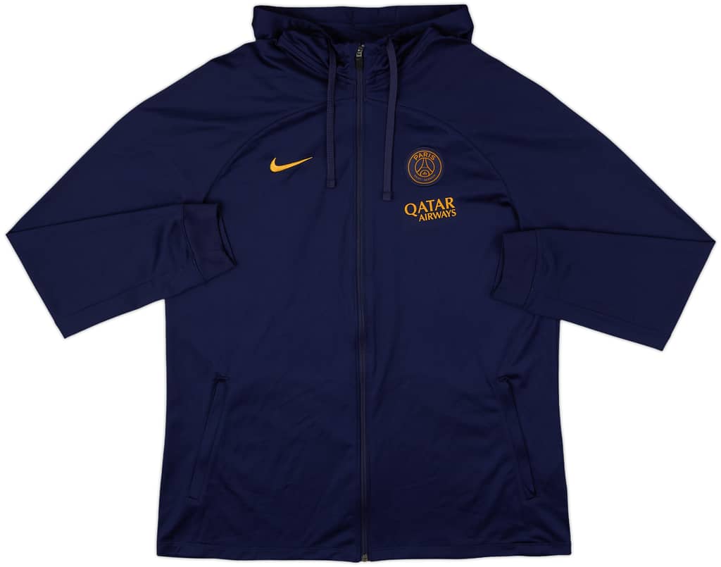 2023-24 Paris Saint-Germain Nike Hooded Track Jacket - 10/10 - (XL)