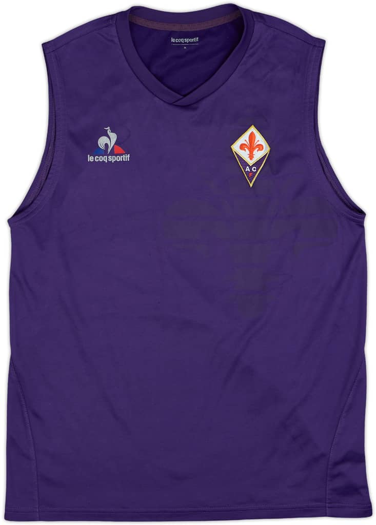 2015-16 Fiorentina Le Coq Sportif Training Vest - 7/10 - (M)