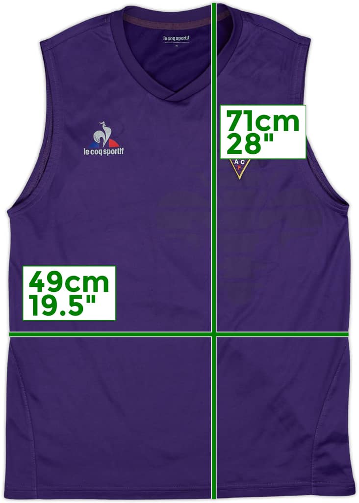 2015-16 Fiorentina Le Coq Sportif Training Vest - 7/10 - (M)