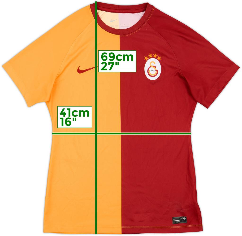2023-24 Galatasaray Home Shirt - 9/10 - (Women's M)