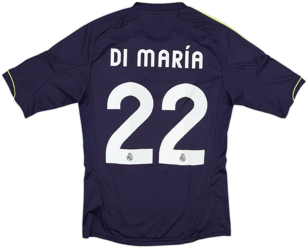 2012-13 Real Madrid Away Shirt Di Maria #22 - 7/10 - (S)