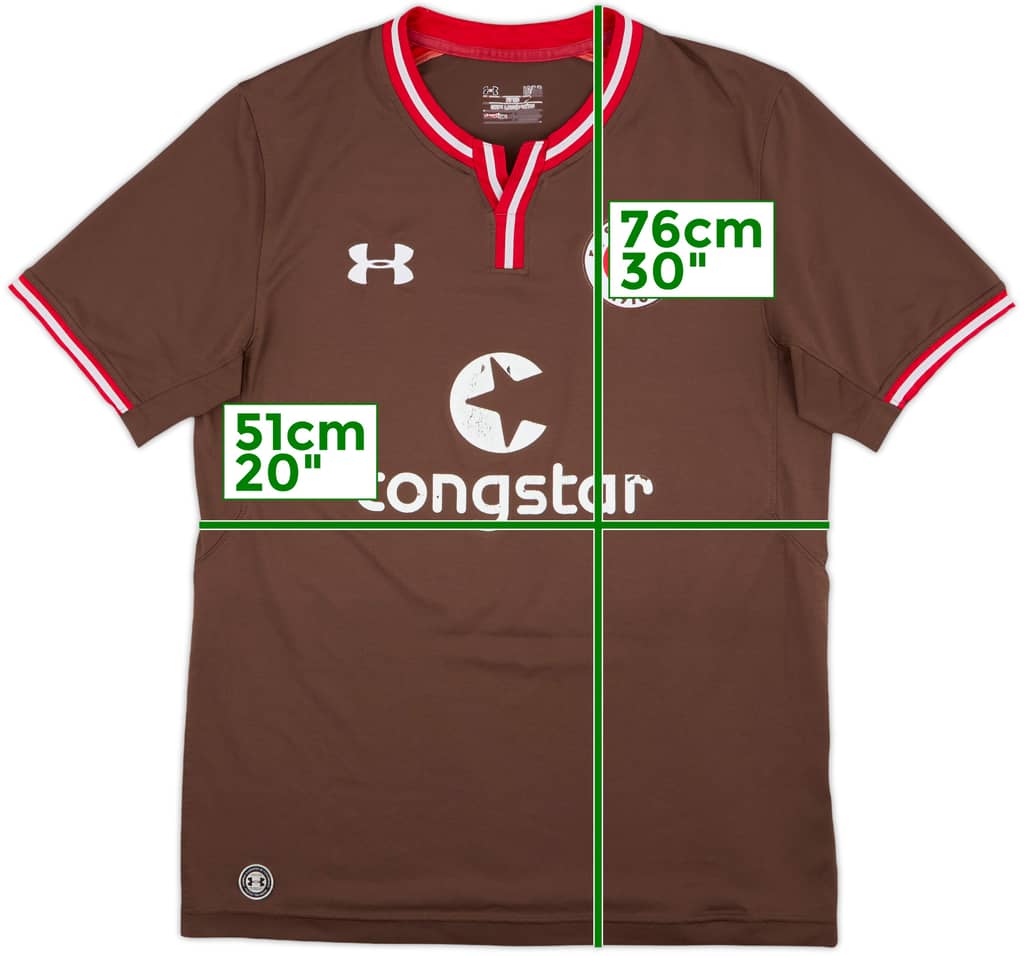 2016-17 St Pauli Home Shirt - 5/10 - (L)