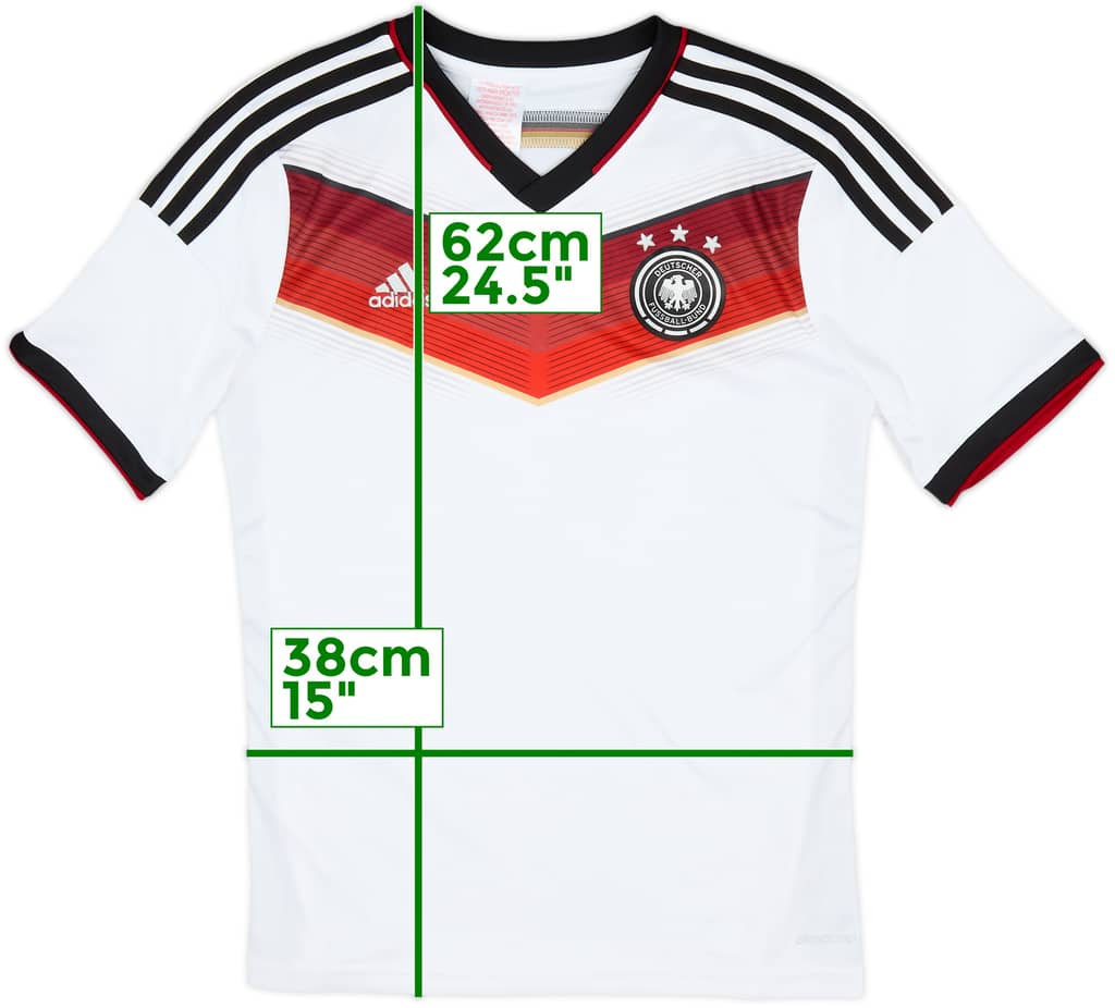 2014-15 Germany Home Shirt - 8/10 - (L.Boys)
