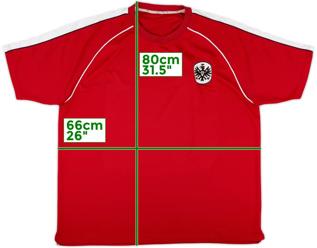 2005-06 Eintracht Frankfurt Jako Training Shirt - 8/10 - (XXL)