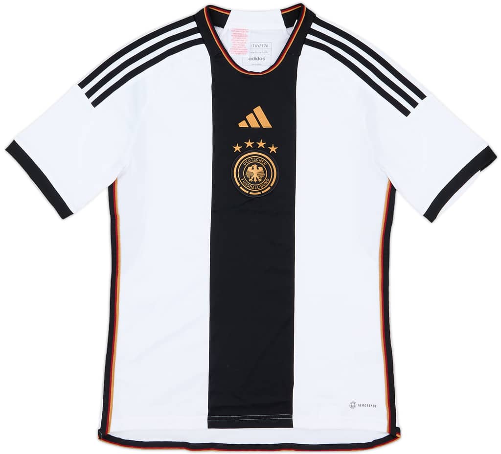 2022-23 Germany Home Shirt - 9/10 - (XL.Boys)