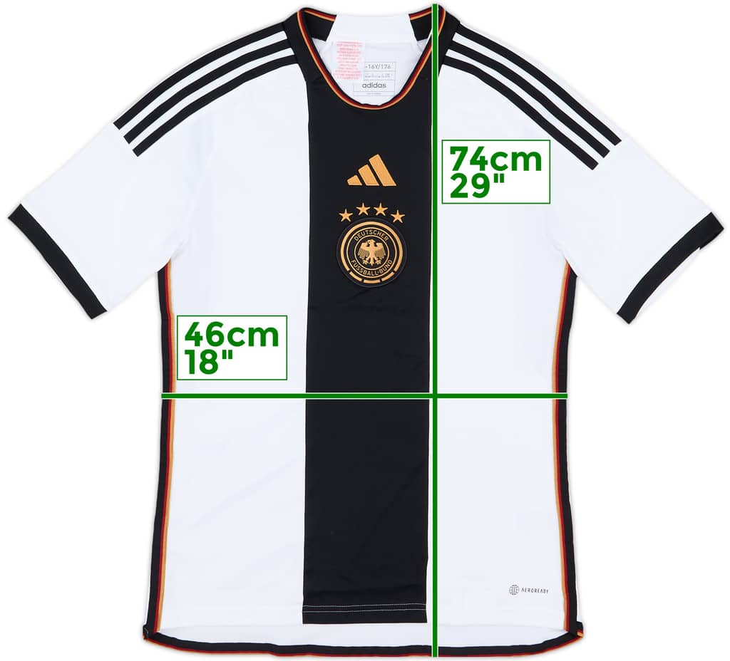 2022-23 Germany Home Shirt - 9/10 - (XL.Boys)