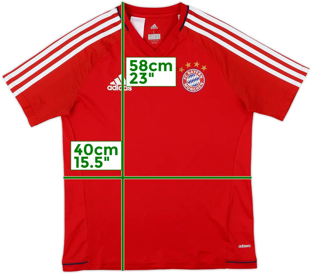 2017-18 Bayern Munich adidas Training Shirt - 9/10 - (L.Boys)