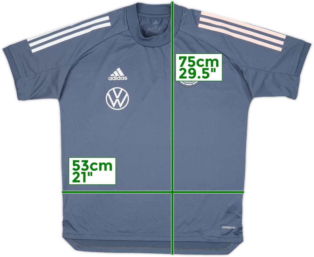 2020-21 Germany adidas Training Shirt - 10/10 - (M)