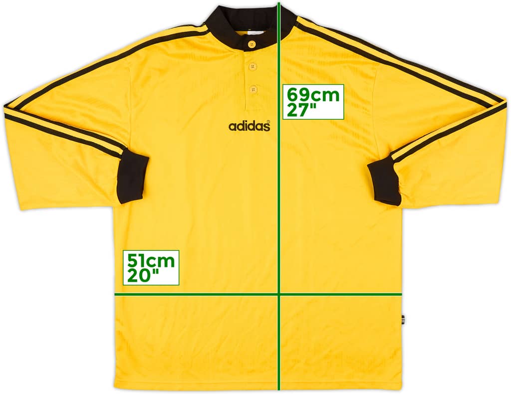 1990s adidas Template L/S Shirt - 9/10 - (L)