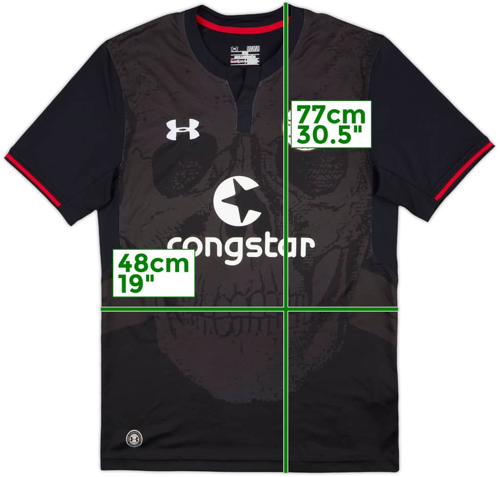 2016-17 St Pauli Third Shirt - 10/10 - (M)