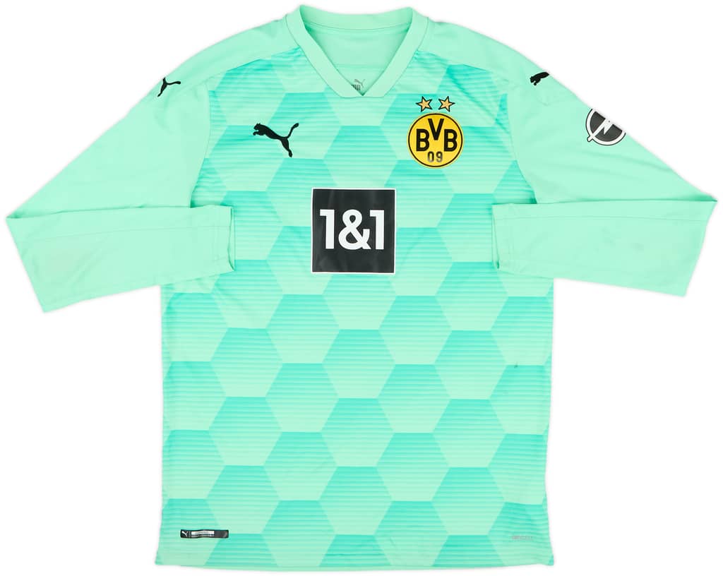 2020-21 Borussia Dortmund GK Shirt - 9/10 - (XL.Boys)