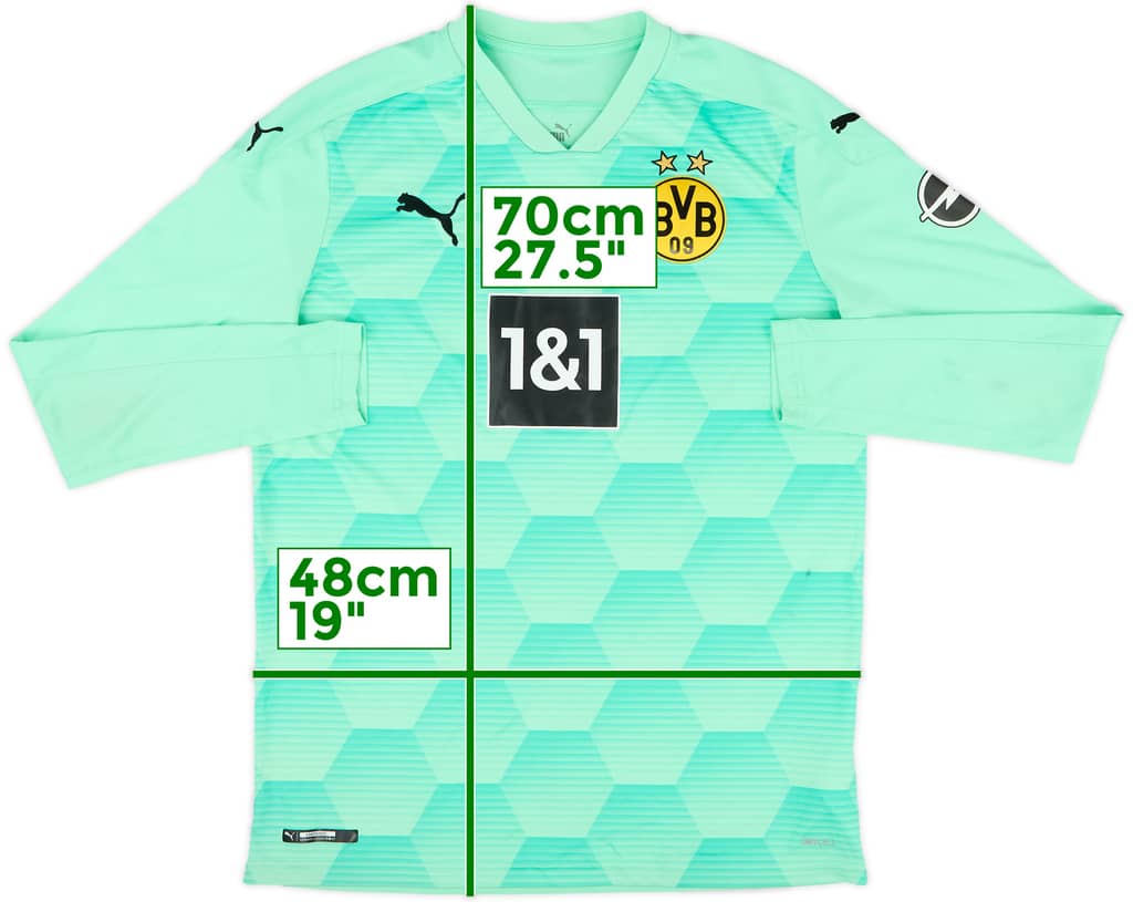 2020-21 Borussia Dortmund GK Shirt - 9/10 - (XL.Boys)