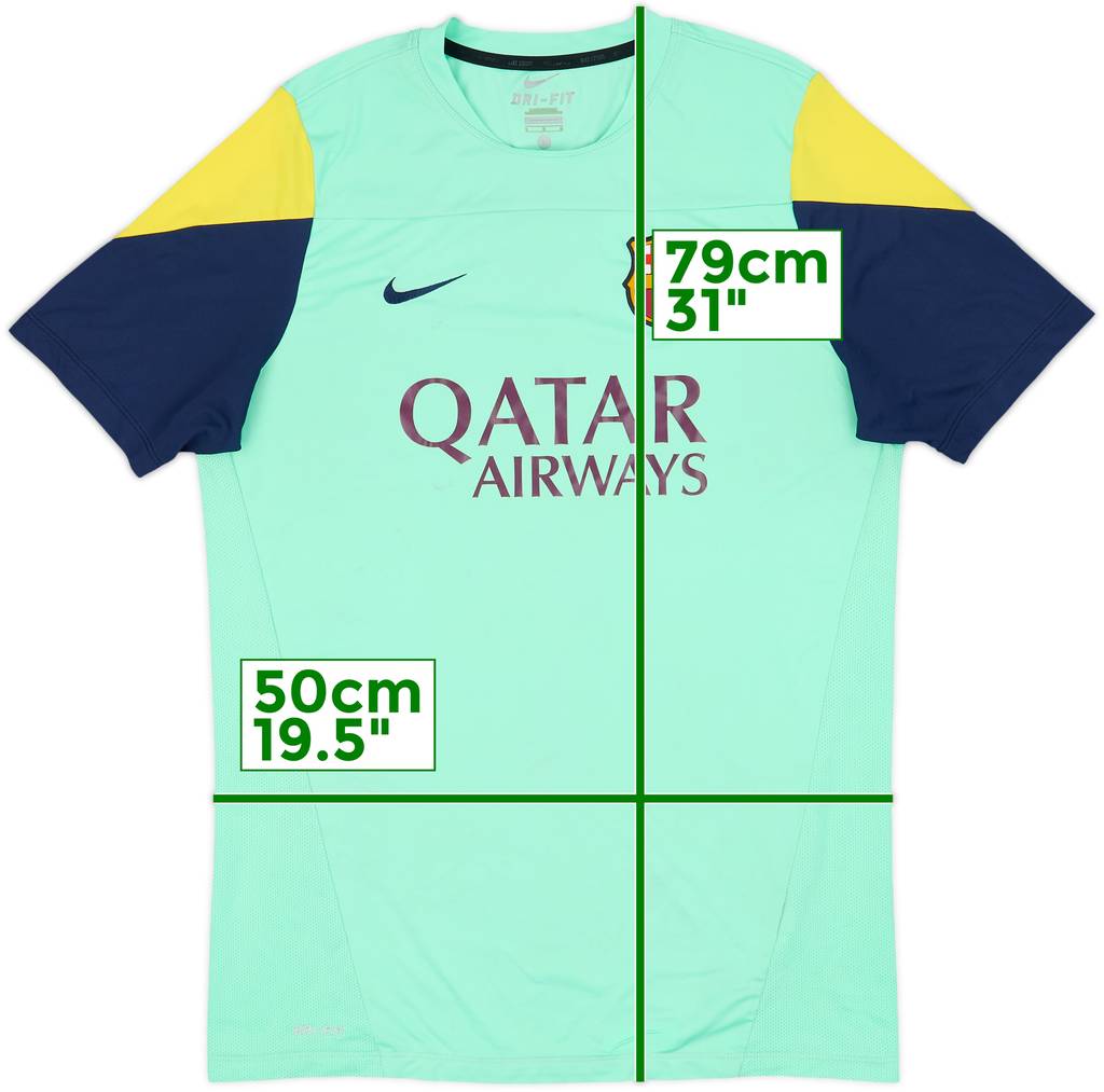 2013-14 Barcelona Nike Training Shirt - 5/10 - (L)