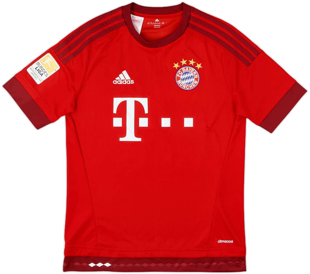 2015-16 Bayern Munich Home Shirt Robben #10 - 5/10 - (XL.Boys)