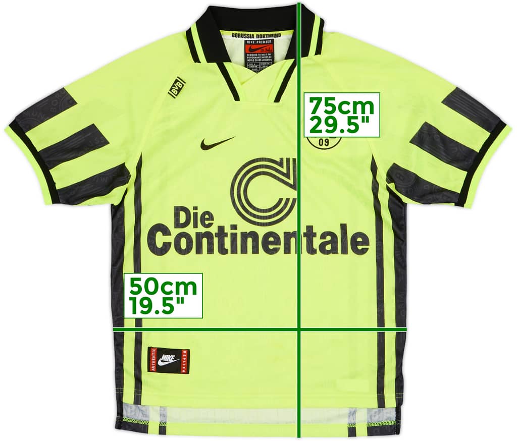 1996-97 Borussia Dortmund Home Shirt - 8/10 - (S)
