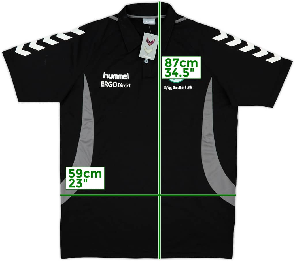 2013-14 Greuther Furth Hummel Polo Shirt (XXL)