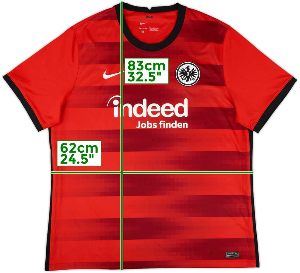2021-22 Eintracht Frankfurt Away Shirt - 10/10 - (XXL)