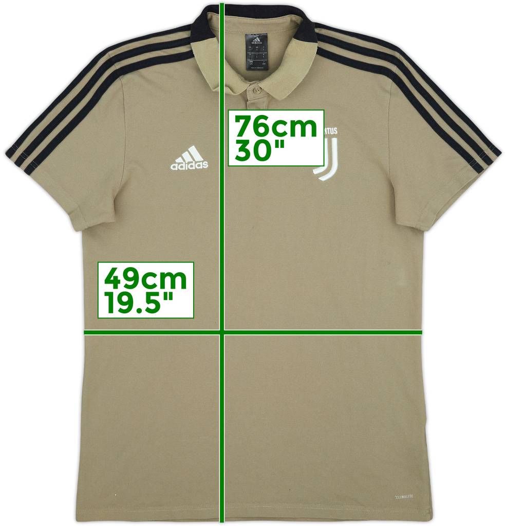2018-19 Juventus adidas Polo Shirt - 9/10 - (L)
