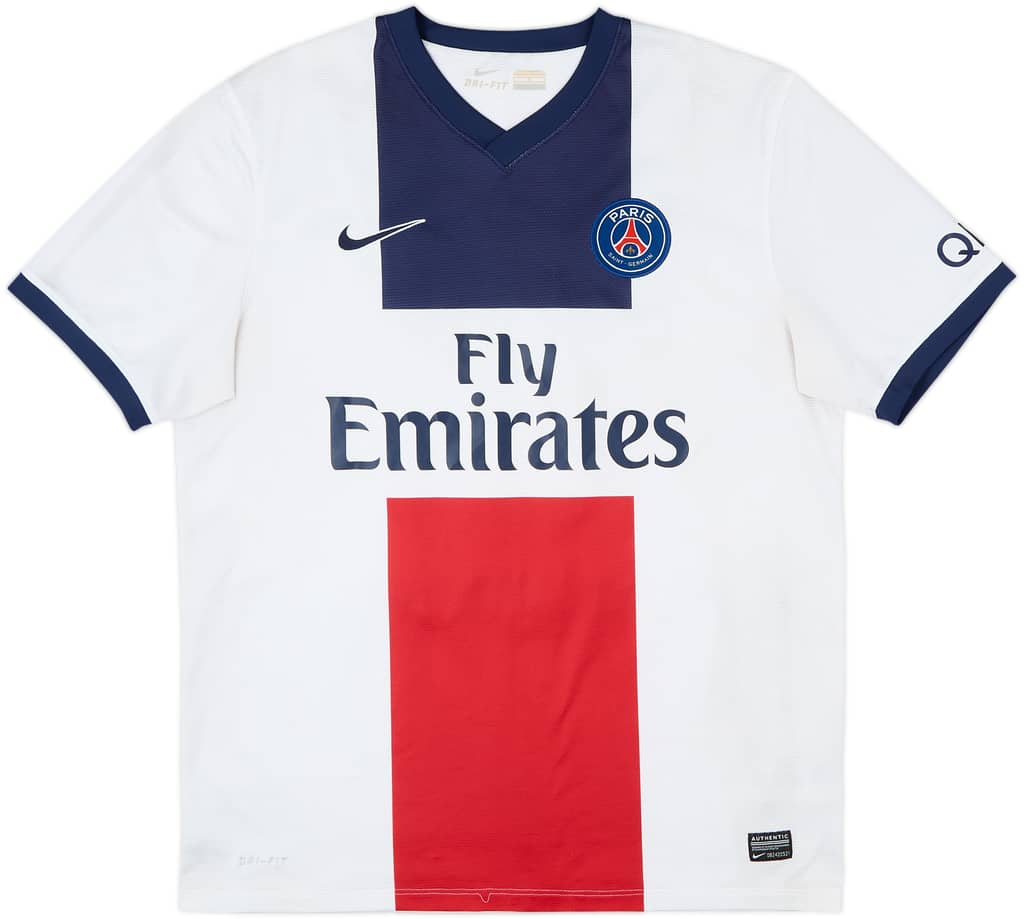 2013-14 Paris Saint-Germain Away Shirt Ibrahimovic #10 - 6/10 - (L)