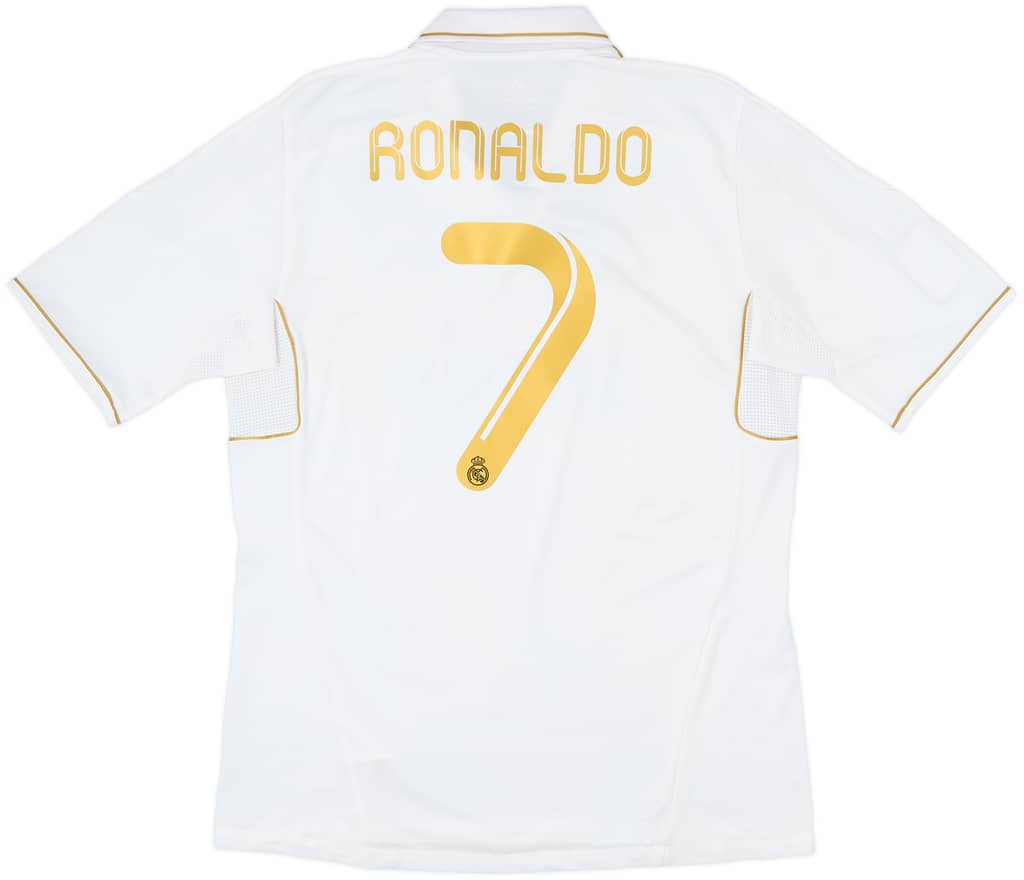 2011-12 Real Madrid Home Shirt Ronaldo #7 - 8/10 - (L)