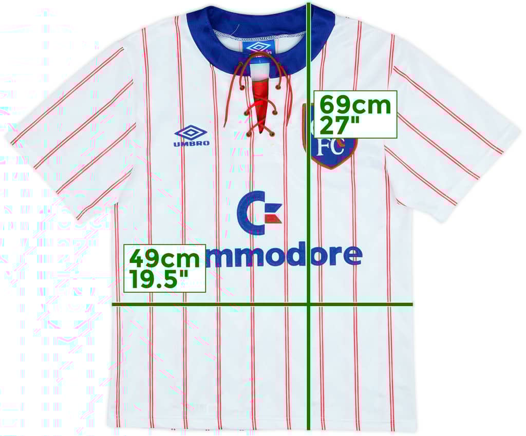 1992-94 Chelsea Away Shirt - 8/10 - (S)