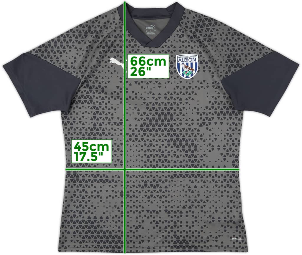 2022-23 West Brom Puma Training Shirt - 9/10 - (L)