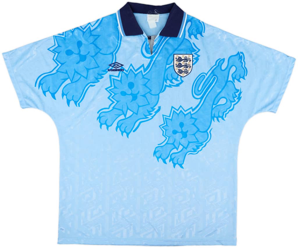 1992-93 England Third Shirt - 8/10 - (XXL)