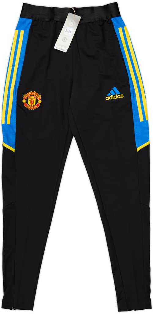 2021-22 Manchester United adidas Track Pants/Bottoms (XS)